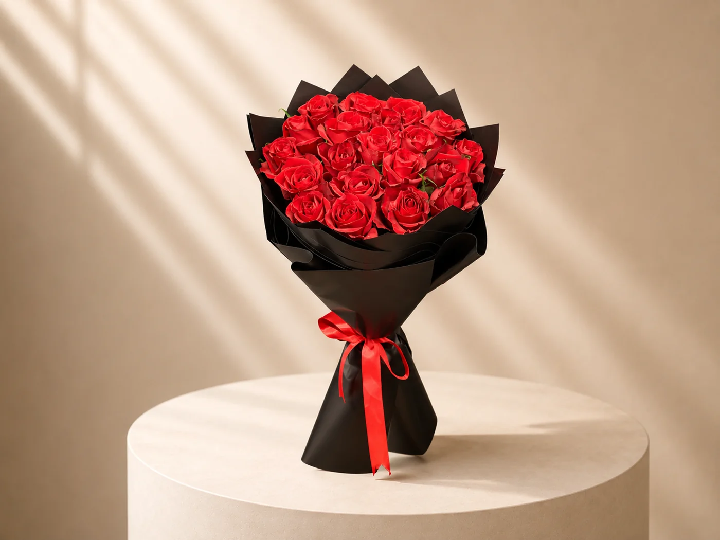 Midnight Rose Romance bouquet